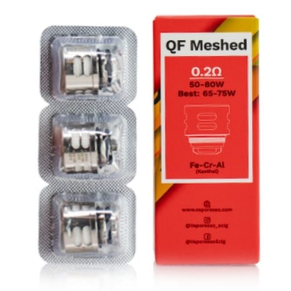 VAPORESSO QF MESHED BOX OF 3 COILS
